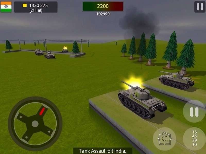 Tank Assault India Download Statistics